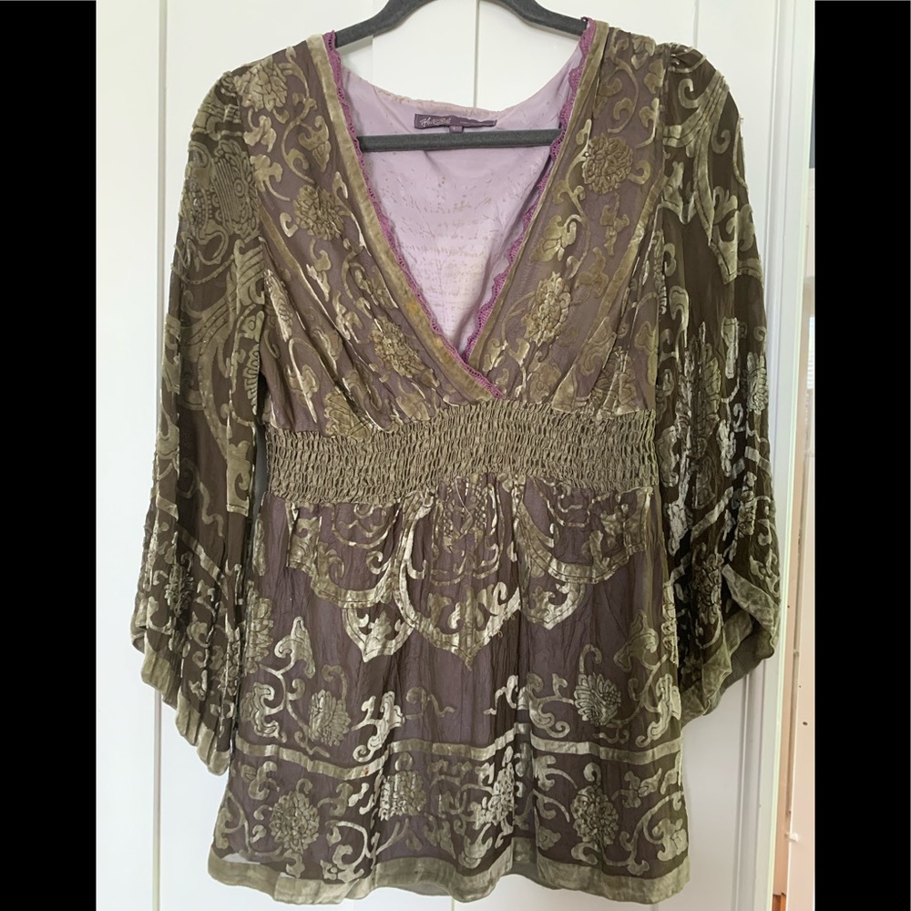 Vintage Hale Bob Velvet Burn Out